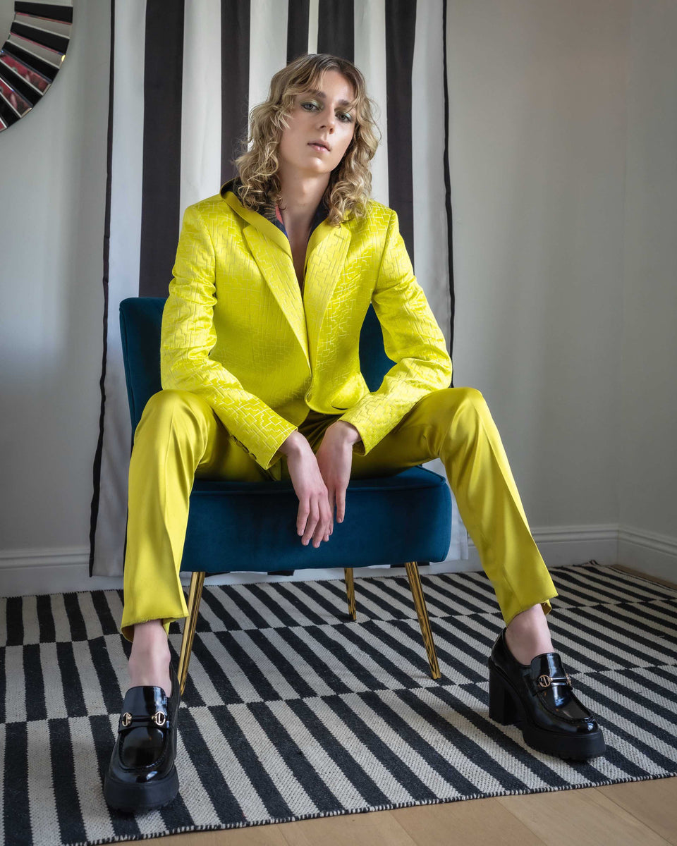 Osiris Geometric Yellow Suit Peanut Butter Collection