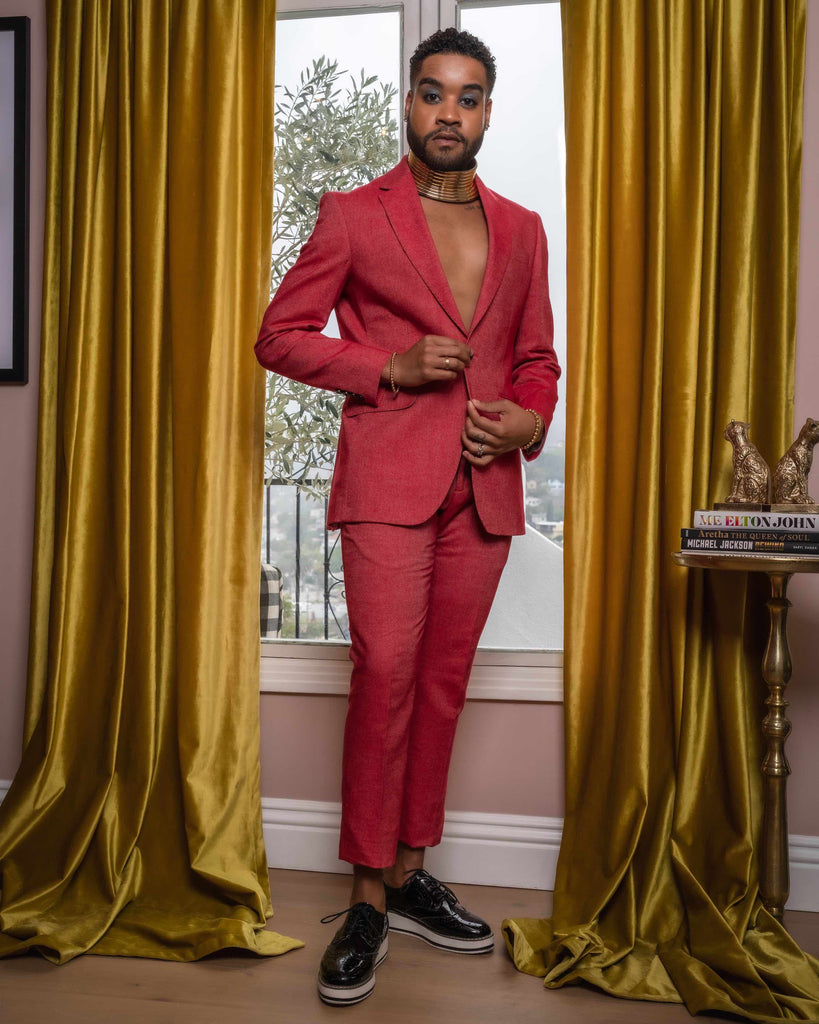 Oasis Jasper Red Suit Peanut Butter Collection