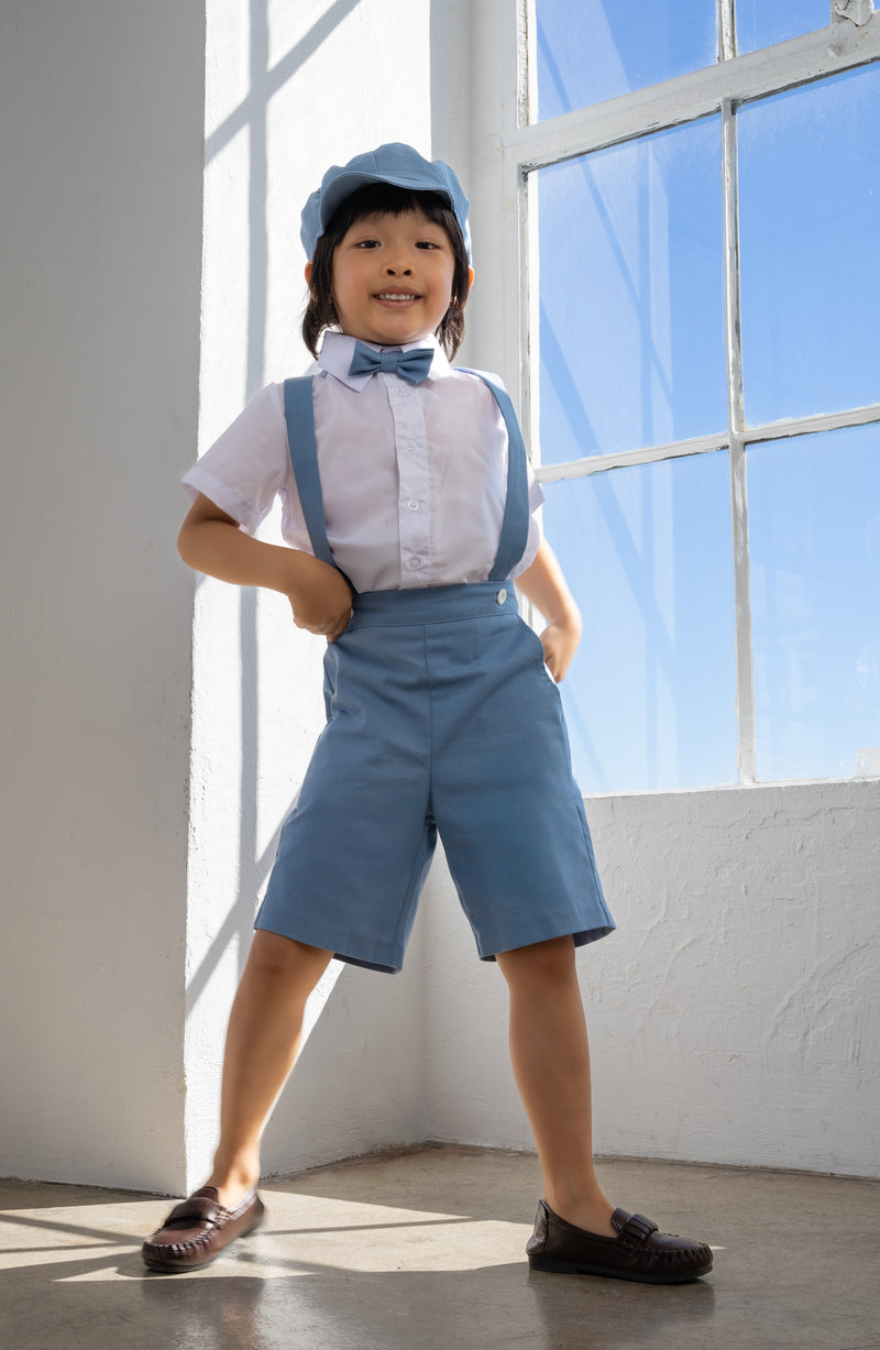 Boys Eton Safari 5-Piece Set - Powder Blue