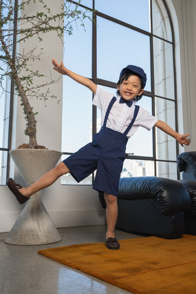 Boys Eton Safari 5-Piece Set - Indigo