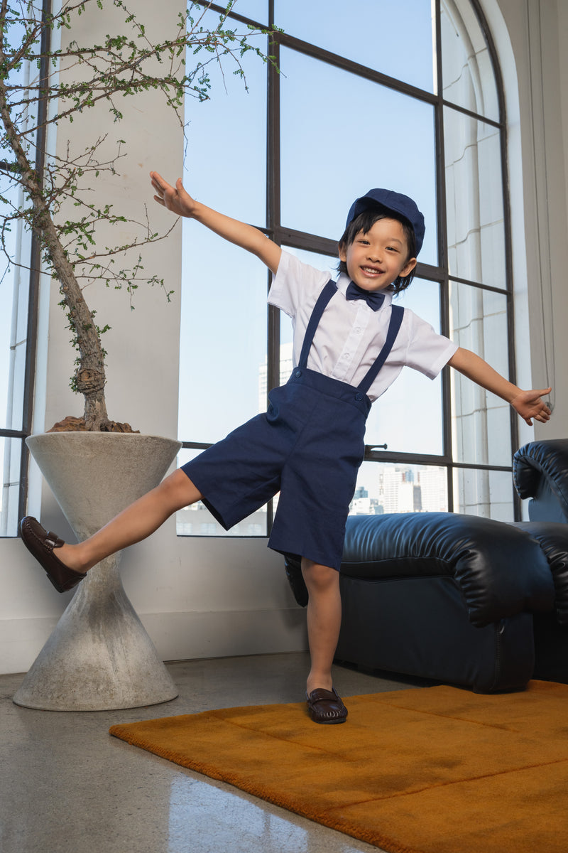 Boys Eton Safari 5-Piece Set - Indigo