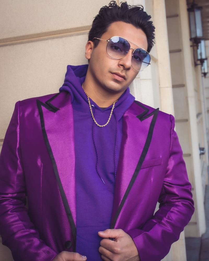 B- Vice Purple Jacket