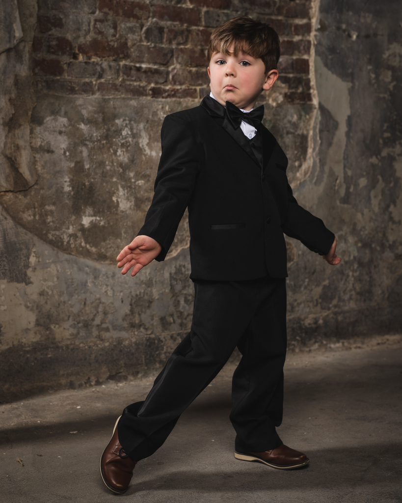 Lauren By Ralph Lauren Boys Sizes 820 Suit Separates Tuxedo Pants Black   Mens Suits 