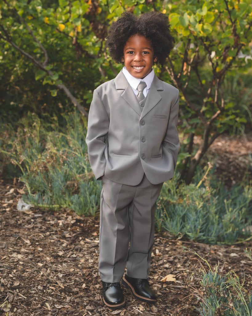 childrens grey dress pants The Children's Place Boys Uniform Stretch Straight Chino Pants Gray 12