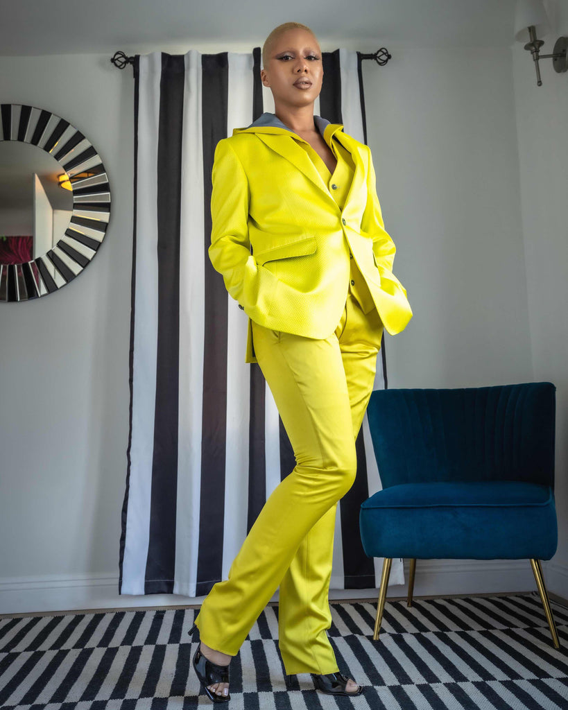 Osiris Motif  Yellow Suit